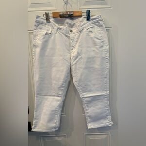 Old Navy White Denim Capris